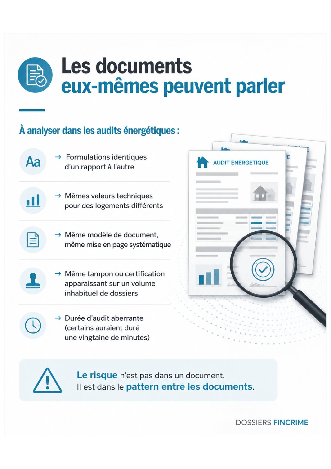 L'affaire UG Audit, les red flags – visuel 2 sur 4